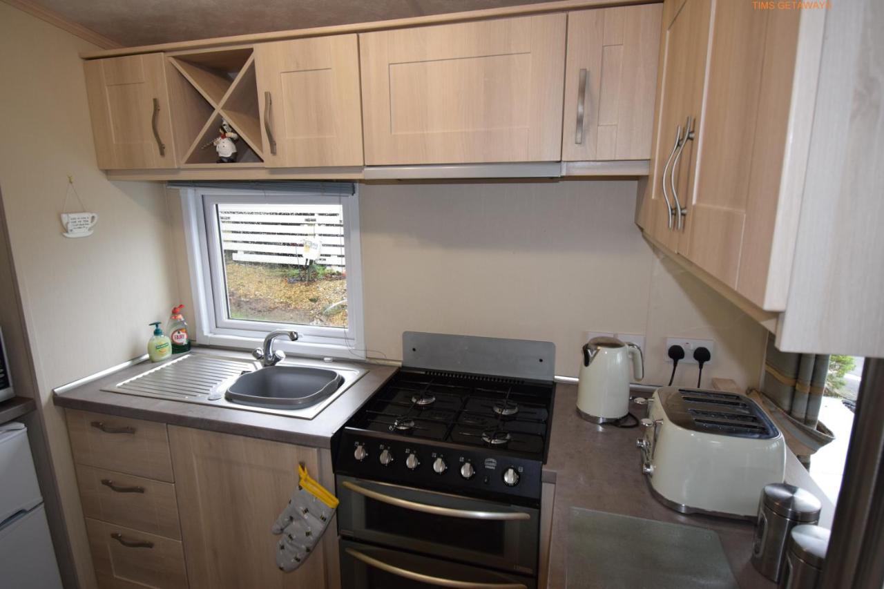 Tim'S Getaways Super Caravan A2, Todber Valley Caravan Park Hotel Gisburn Buitenkant foto